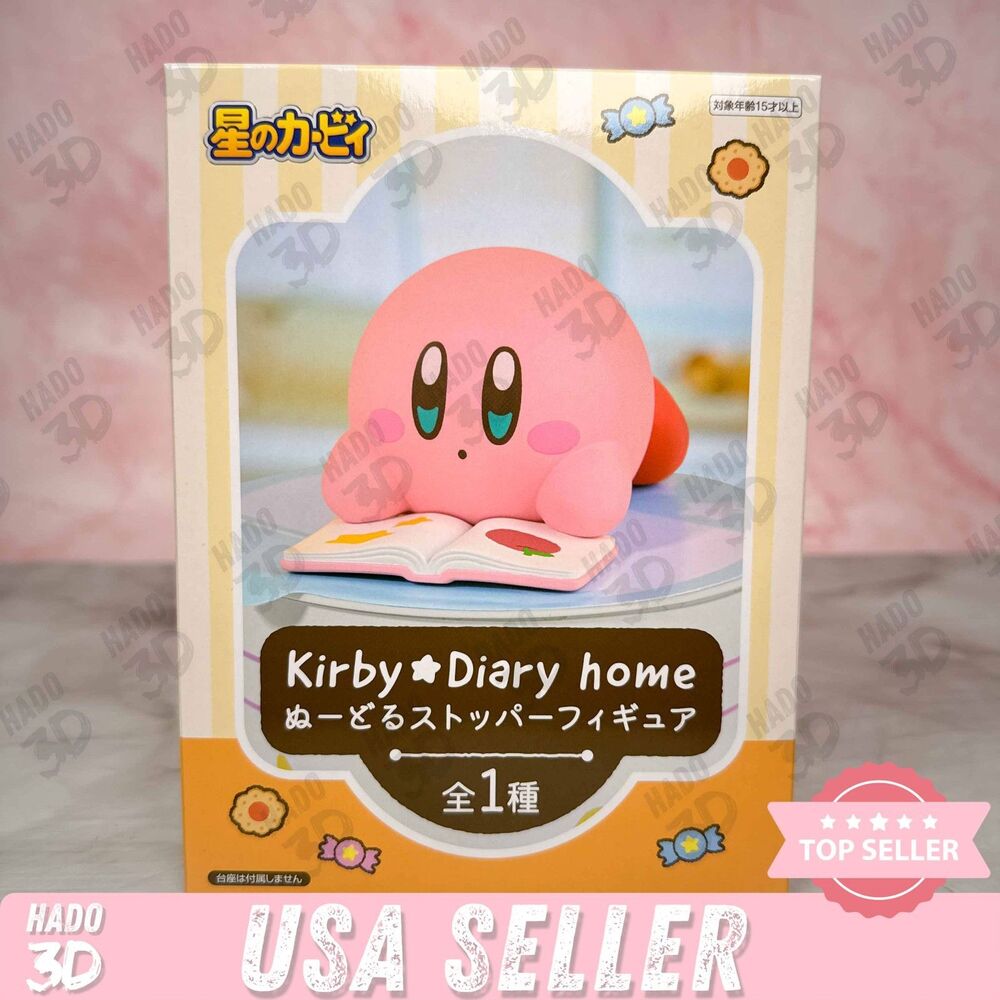 Kirby of the Stars Kirby Diary home Noodle Stopper Figure US Seller New Desktop